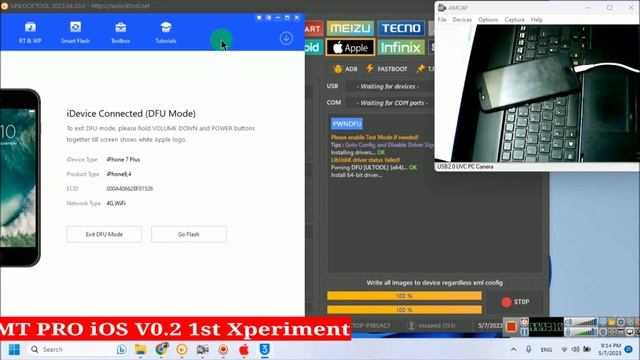 UMT New Update iPhone Unlock/Bypass | iOS V0.2 latest update | 1st Practical on iphone 7+ | 2023 смотреть онлайн