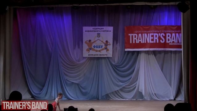 Детский фитнес Произвольная программа уастника №3 смотреть онлайн