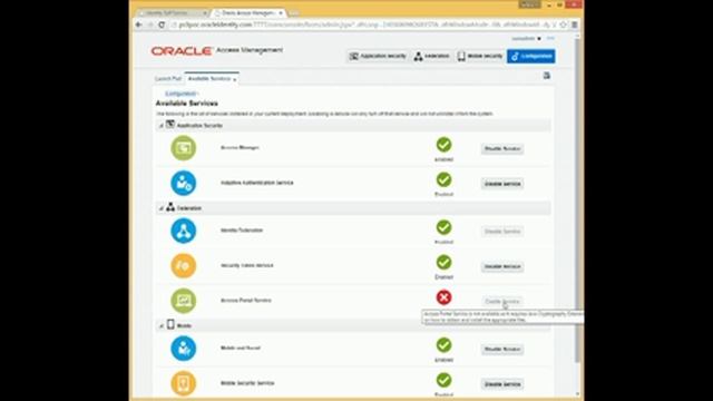 Oracle Access Management 11gR2 PS3 (11.1.2.3) QuickTour смотреть онлайн