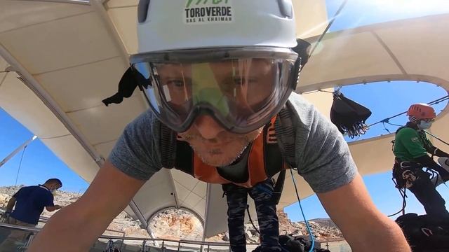 Worlds Longest And Fastest Zipline - Jebel Jais, UAE смотреть онлайн