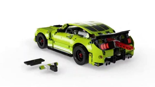 Lego Set 42138 Technic Ford Mustang Shelby GT500 смотреть онлайн