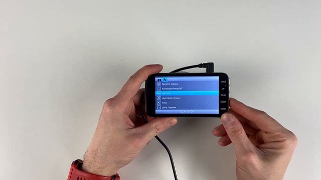 Подключение и осмотр меню автомобильный регистратор Ps-Link H102 смотреть онлайн