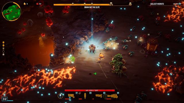 The Bulldog Demolishes Hordes of Enemies | Deep Rock Galactic Survivor смотреть онлайн