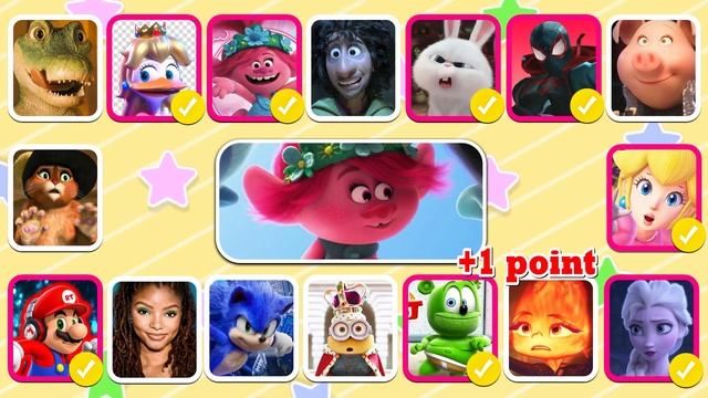 Guess Meme Voices Quiz? | The Mario Bros, Netflix Puss In Boots, Frozen, Sonic #2 смотреть онлайн