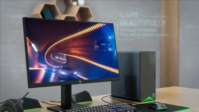 HP 27 inch QHD Gaming with Tilt Height Adjustment with AMD Free Sync Premium смотреть онлайн