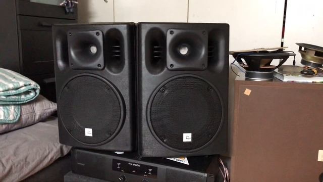 the box PA 108 w/ Behringer NX3000 Test смотреть онлайн