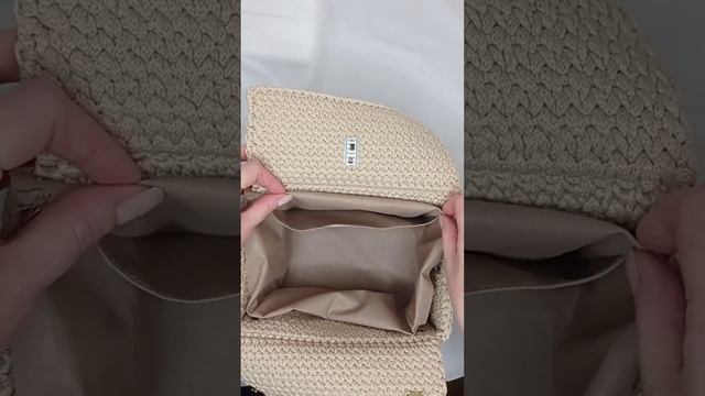 Вязаная сумка крючком "Кватро" Видео 16 Шьём подклад смотреть онлайн