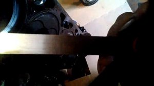 Проверка износа поршневых колец контрактного Двигателя