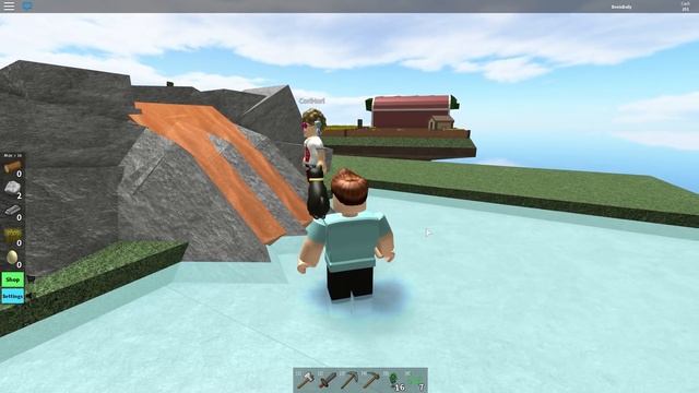 NEW MINECRAFT IN A ROBLOX GAME!? смотреть онлайн