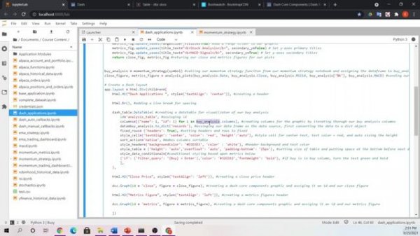 043 Dash Application Tables Coding Example