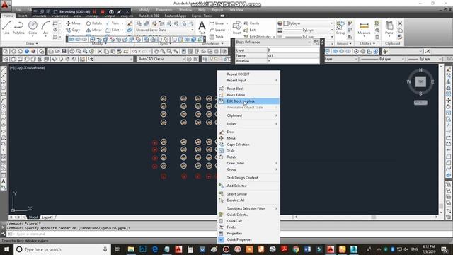 How to use bcount Command in Autocad | autocad block counting смотреть онлайн