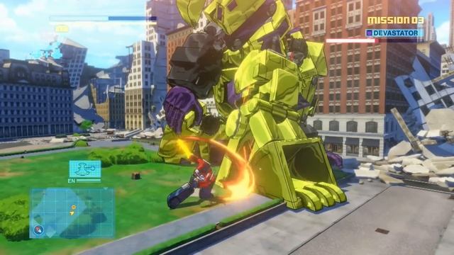 Transformers Devastation: Walkthrough Part 1 Stop Devastator