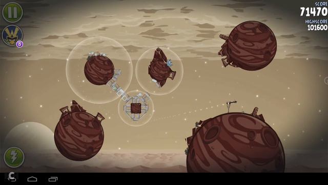 Angry Birds Space Mirror Worlds Red Planet Mirror World Level M5-15 107620 смотреть онлайн