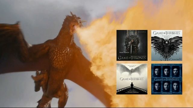 Game Of Thrones Soundtrack: Dragons Theme (Seasons 1-6 Compilation) смотреть онлайн