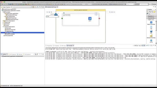 Creating Standard HTTP Container Health Checks in TIBCO BusinessWorks™ смотреть онлайн