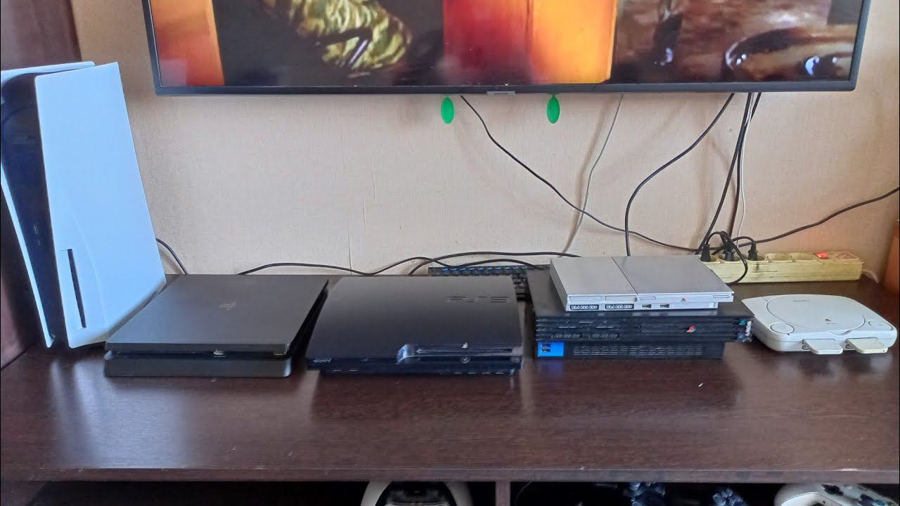 Моя коллекция консолей от Sony