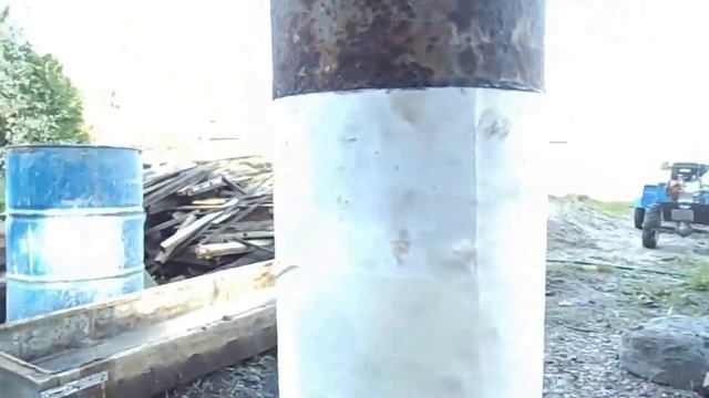 Столбчатый фундамент под террасу. смотреть онлайн