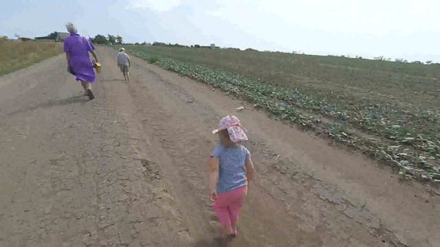 ПРОГУЛКА с БАБУШКОЙ и ДЕТЬМИ/ УКРАИНСКОЕ СЕЛО/// Сельские будни смотреть онлайн