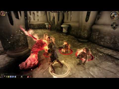 Dragon Age: Origins [RUS, без комментариев]. Часть 11: Мышь, Огненное создание, Дух и Голем.