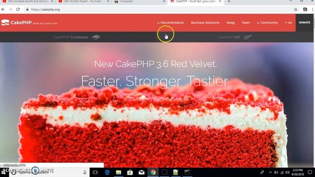 how to install CAKEPHP 3.6 LATEST version||step-by-step cakephp 3.6 install смотреть онлайн