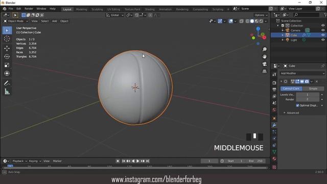 basketball modeling in blender 2.90 смотреть онлайн