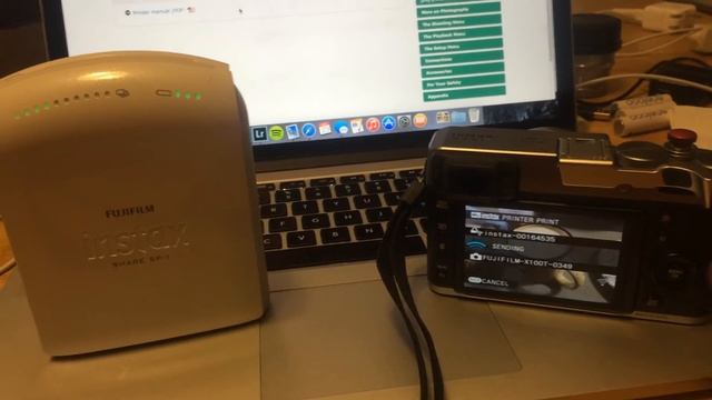Printing to instax from X100T смотреть онлайн