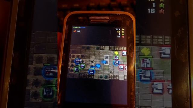 Танчики Про java: миссия 26, прохождение на старом кнопочном Samsung c3322i смотреть онлайн