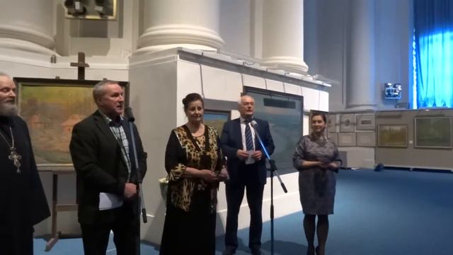 Открытие выставки в Смольном соборе 15 апреля смотреть онлайн