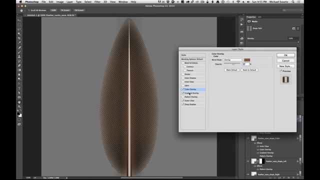 Create Feathers in Photoshop смотреть онлайн