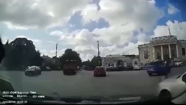 Момент прилета по Таганрогу.