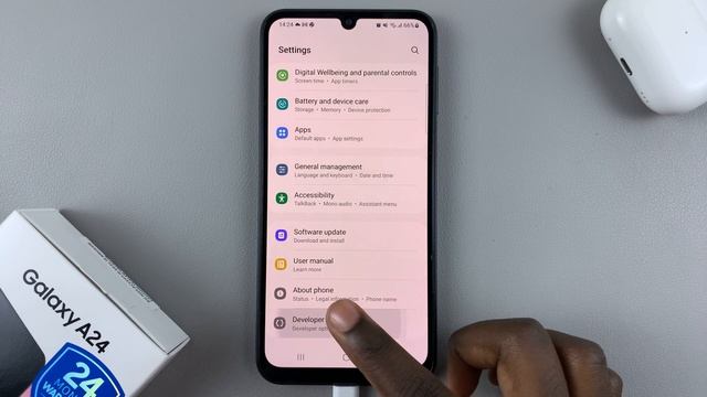 How To Display Refresh Rate On Samsung Galaxy A24 смотреть онлайн