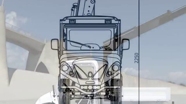 Электрический грузовик, с 100% электрическим манипулятором