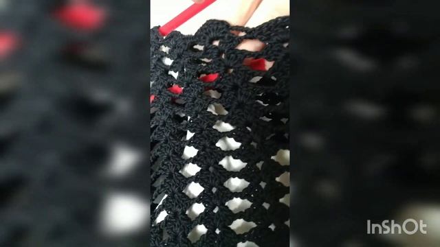 Кофта-сетка, связанная крючком. смотреть онлайн