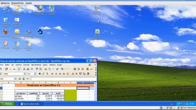 DE OpenOffice Calc a Ms-Office Excel 2007 смотреть онлайн