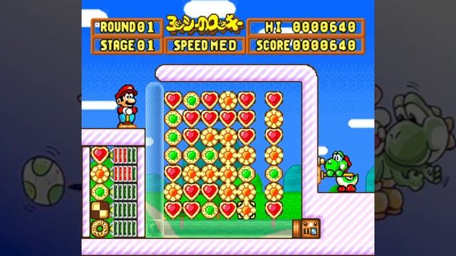 Yoshi's Cookie - Game Over (SNES) смотреть онлайн