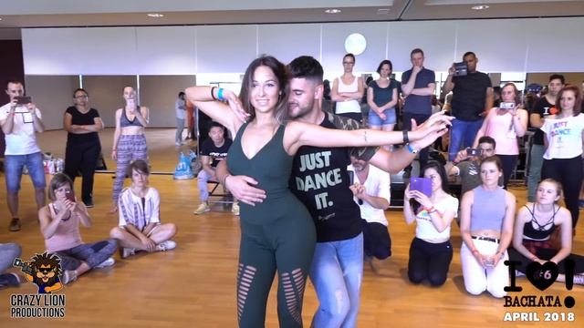 Luis y Andrea [ Si tu me besas by Dj Manuel Citro ] @ I Love Bachata Leuven 2018 смотреть онлайн