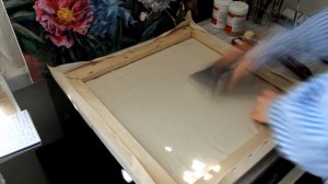 Изготавливаем холст самостоятельно. Как правильно натянуть ткань на подрамник? / Выпуск 2