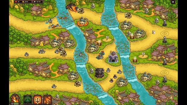 Kingdom Rush Vengeance. Level 24. Passing game. Passing a new game. Королевская лихорадка. смотреть онлайн