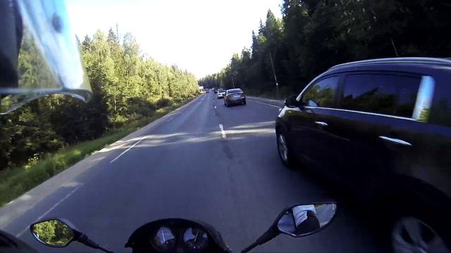 Домой воскресным вечером