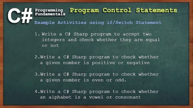 C# Conditional Statement Program Exercises 1-1 Console App Programming Part 16 | Tagalog Tutorials смотреть онлайн