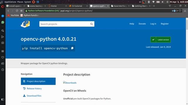 image processing using opencv python part 1شرح معالجة الصور بايثون الحلقة الأولى смотреть онлайн