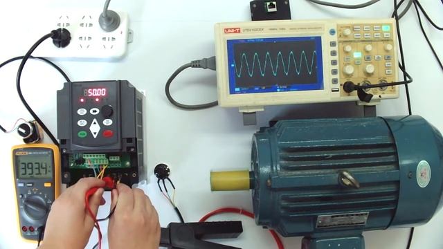 WK310 WK600D Single-phase 220V to 3-phase 380V 4kw motor frequency inverter converter смотреть онлайн