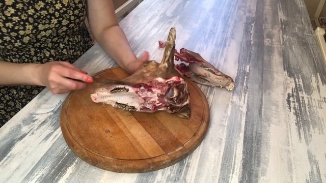 Қойдың басын және ішек-қарнын дұрыс тазалау