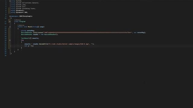 How to Use Dynamsoft Barcode Reader .NET SDK | Dynamsoft Tutorial смотреть онлайн