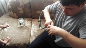 Разбор ручек ледобура