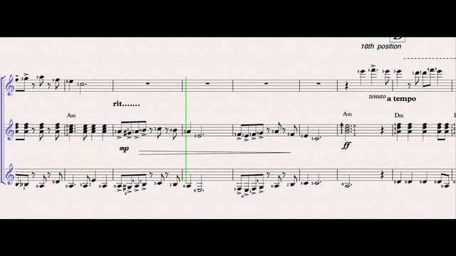 La Cumparsita - Guitar Ensemble Trio Demo смотреть онлайн