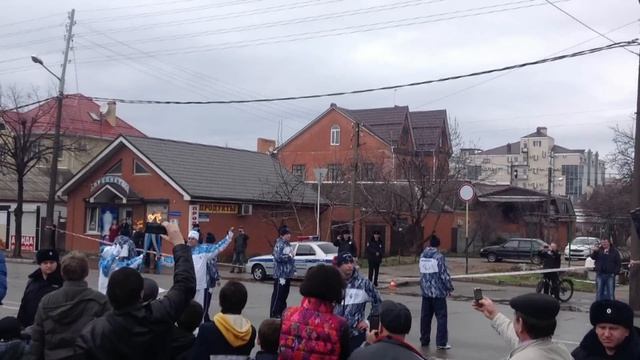 Паралимпийский огонь в Краснодаре, ул. Красных Партизан смотреть онлайн