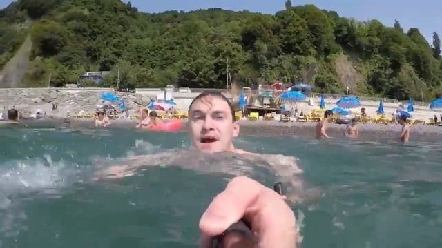 Поездка на пляж в Сарпи, Грузия смотреть онлайн