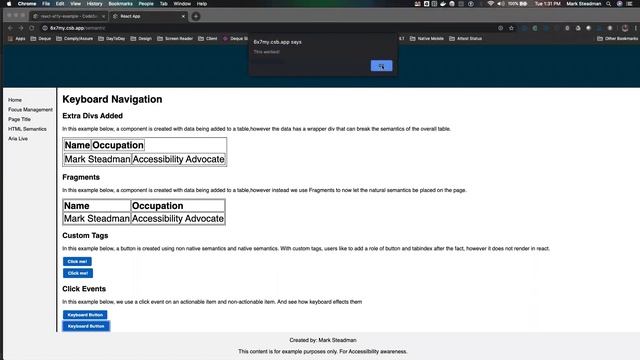 React and Accessibility Fundamentals смотреть онлайн