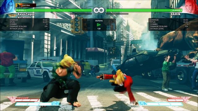 How to punish Karin's "nonpunishable" sweep in Street Fighter V (all characters) смотреть онлайн